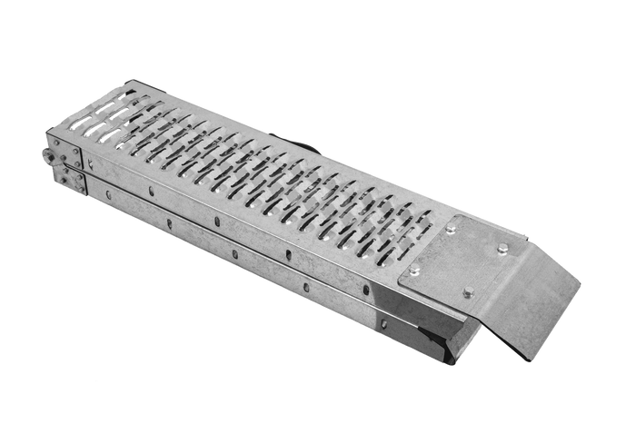 UNITRAILER ALR004 Klapprampen aus Stahl, Auffahrrampen für Anhänger, 170 cm, 454 kg, 2er-Set
