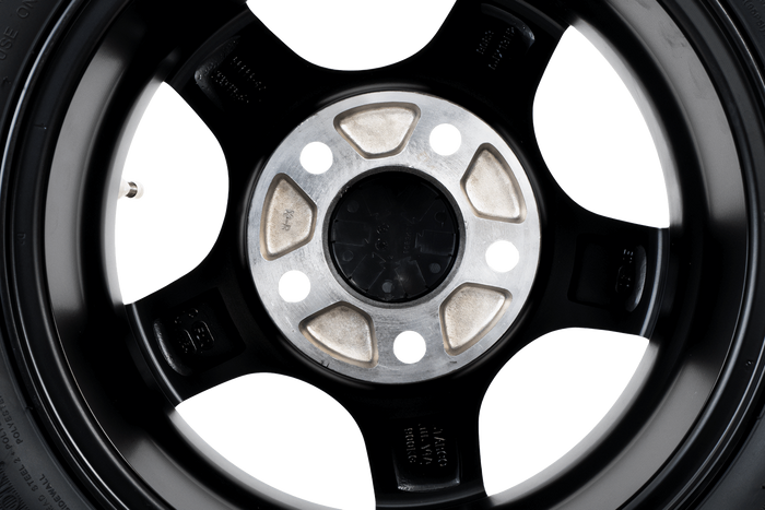 Verstärktes Anhängerrad KENDA TIRE 195/50 R13C 104/102N ALUMINIUMFELGE STARCO schwarz 6Jx13"H2 5x112 ET:30