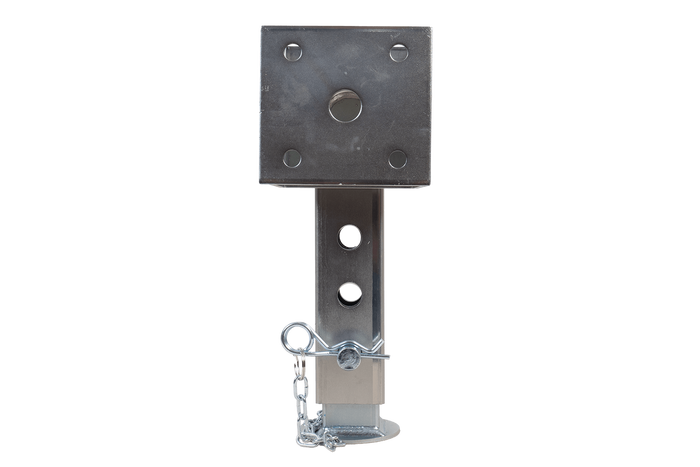 UNITRAILER JL1 ausziehbare Kurbelstütze für 1500 kg Pritschenanhänger 346-576 mm