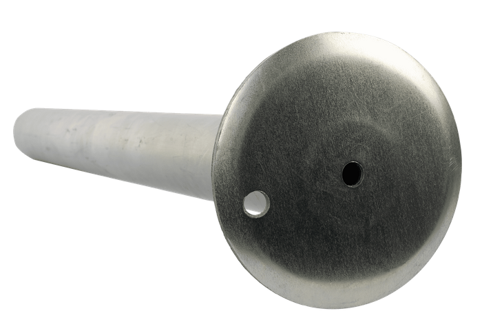 Stütze mit Kurbel WINTERHOFF ST48-120 für Anhänger 600–820 mm