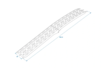 ProPlus 390096 faltbare Rampen aus Aluminium für Anhänger, 220 cm, 680 kg, 2er-Set