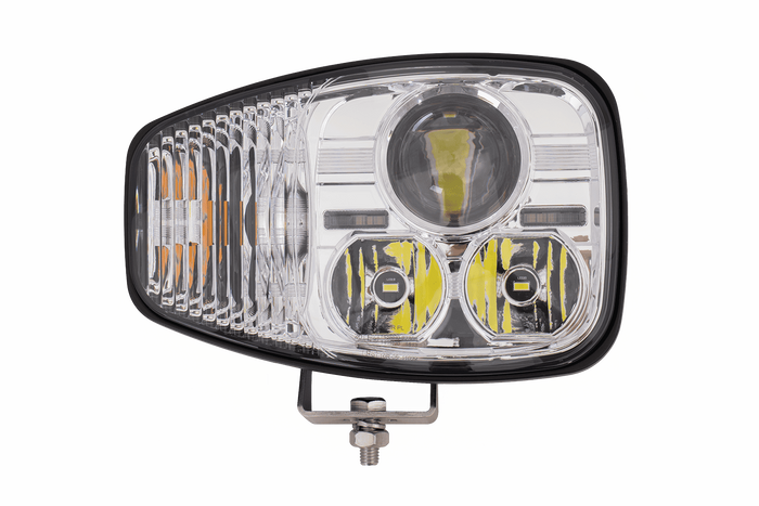 TT Technology TT.16610-P LED Frontleuchte 3 Funktionen 21xLED 4450lm rechts für JCB/Cat/Manitou/Volvo/Terex