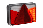 ASPÖCK MULTILED V Rückleuchte Bajonett 8PIN 5 Funktionen links