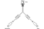 ASPÖCK MULTIPOINT V Rücklichter + MANTES 4m 7PIN Kabelbaum
