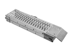 UNITRAILER ALR004 Klapprampen aus Stahl, Auffahrrampen für Anhänger, 170 cm, 454 kg, 2er-Set
