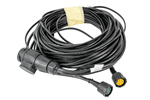 MANTES Elektroinstallation Anhängerkabelbaum 8m 13 Polig Stecker Bajonett 2x 8 Polig