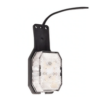 ASPÖCK FLEXIPOINT LED-Rechtsmarkierungsleuchte mit Halterung, weiß/rot