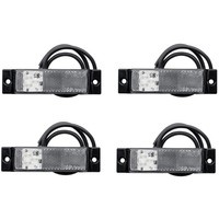 Satz mit vier HORPOL LD 0127 LED-Universalmarkierungsleuchten