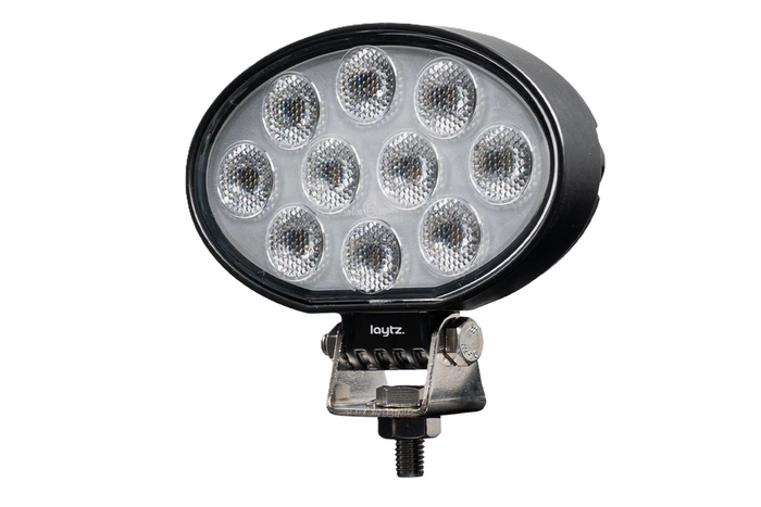 LED-Arbeitsscheinwerferreflektor LAYTZ LY7401 40xLED 4000lm oval
