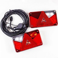 ASPÖCK MULTIPOINT V Rückleuchten + MANTES 5m 13-PIN Kabelbaum